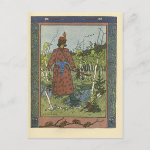 Ivan Bilibin: The Prince and the Frog Postcard