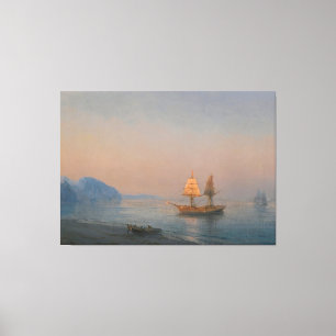 Ivan Konstantinovich Aivazovsky - Morning In Yalta Canvas Print