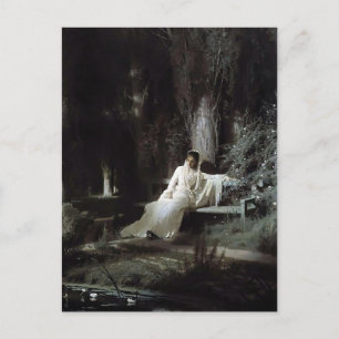 Ivan Kramskoy- Moonlit Night Postcard