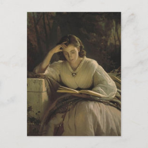 Ivan Kramskoy- Reading Postcard