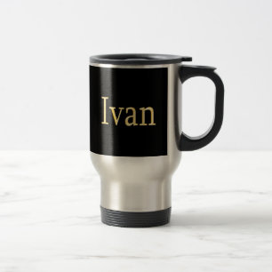 IVAN Name-Branded Gift Drinking Mug
