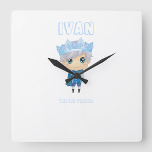Ivan the ice prince baby wall clock