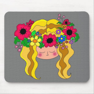Ivana Kupala Ukrainian Folk Art Mouse Mat