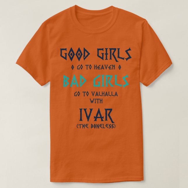 Ivar The Boneless T-Shirt (Design Front)