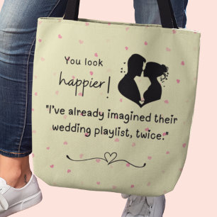 I've already imagined their wedding playlist twice tote bag