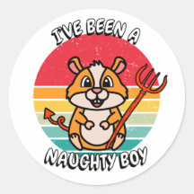 Ive been a naughty boy - hamster