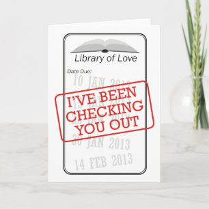 I've Been Checking You Out Holiday Card