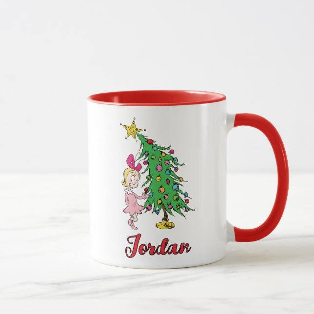 I've Been Cindy-Lou Who Good | Personalised  Mug (Right)
