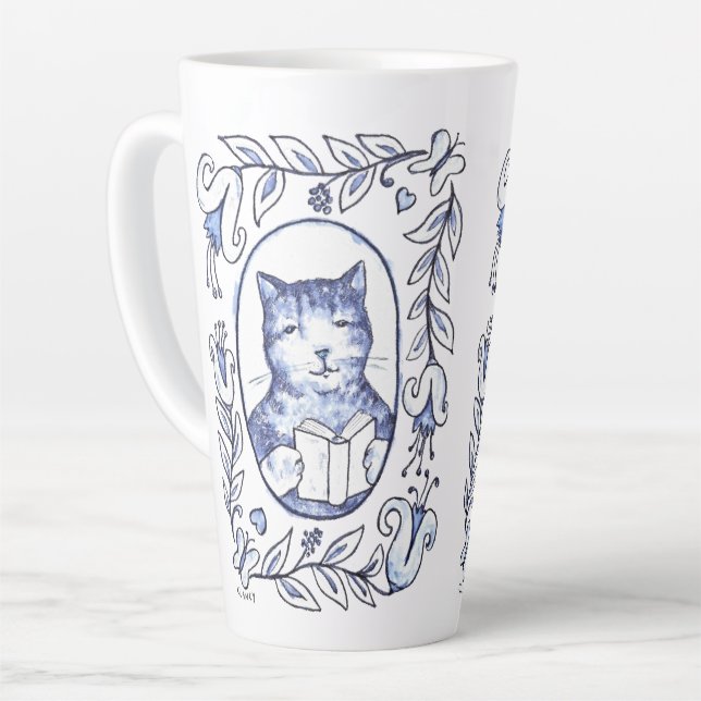 I've Been Framed Latte Mug (Left Angle)