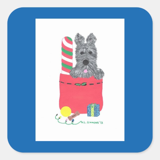 I'VE BEEN GOOD! SQUARE STICKER (Front)