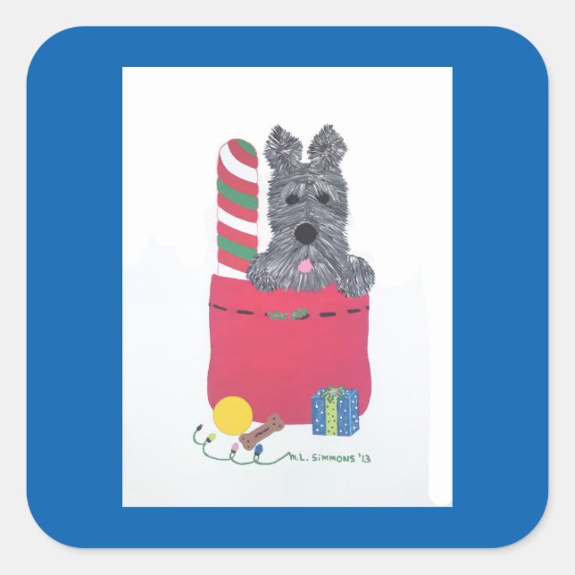 I'VE BEEN GOOD! SQUARE STICKER (Front)