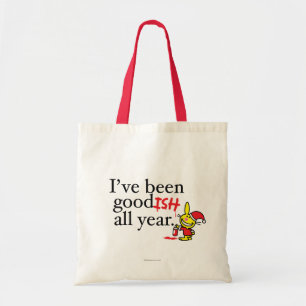 I've Been Goodish All Year Tote Bag