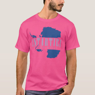 I've Been There Map Flag of Antarctica South Pole T-Shirt