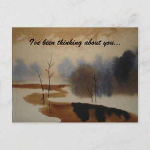 I've been thinking about you... Postcard Friend