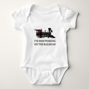 I've Been Working On The Railroad Baby Bodysuit