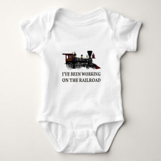I've Been Working On The Railroad Baby Bodysuit