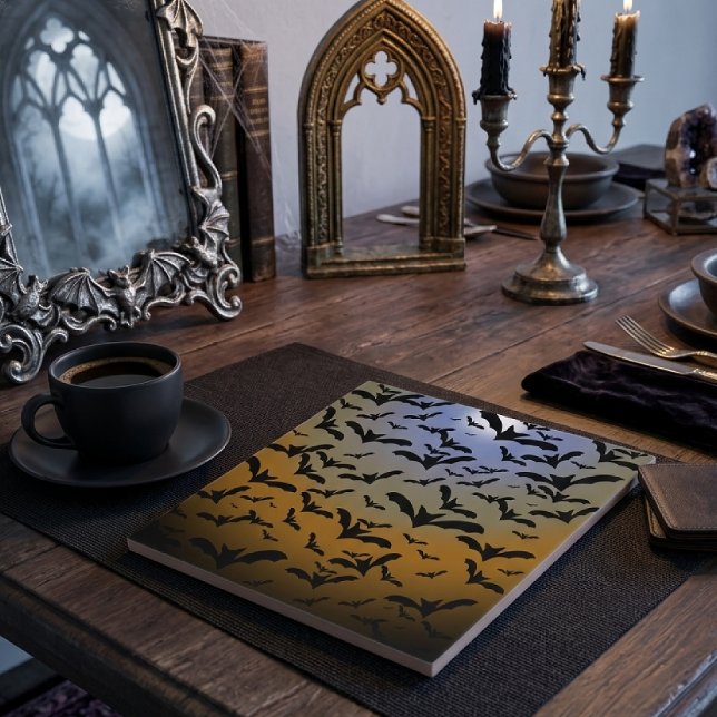 I've Gone Batty For Black Bats & Pretty Moonlight Tile (Creator Uploaded)