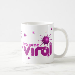I've Gone Viral Mug - Magenta