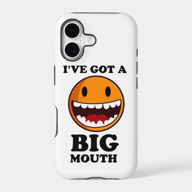 "I'VE GOT A BIG MOUTH FACE (Back)