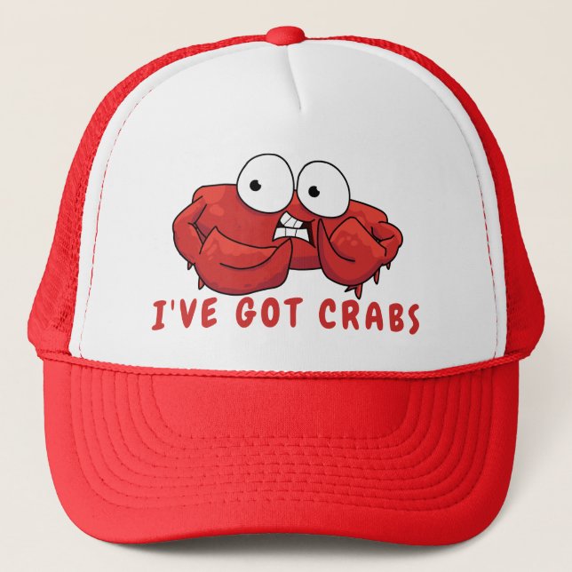 I've Got Crabs Trucker Hat (Front)
