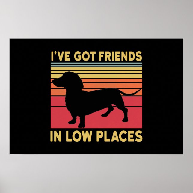 Ive got friends in low places poster (Front)