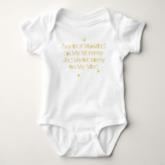 I've Got My Mind on My Mummy Baby Bodysuit