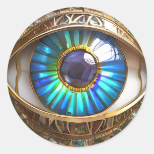 I've Got My Third Eye On You Classic Round Sticker