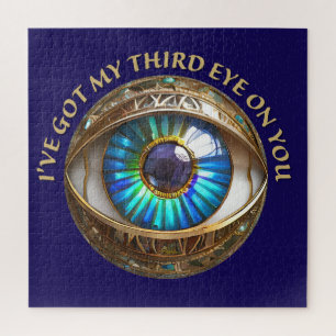 I've Got My Third Eye On You Jigsaw Puzzle