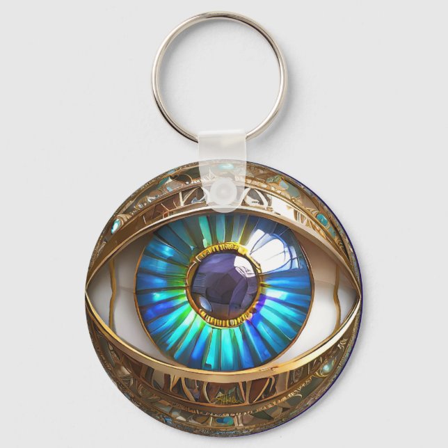 I've Got My Third Eye On You Key Ring (Front)