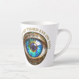 I've Got My Third Eye On You Latte Mug