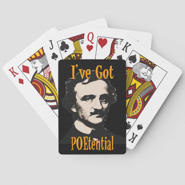 I've Got POEtential Playing Cards (Back)