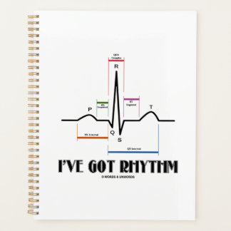 I've Got Rhythm ECG EKG Electrocardiogram Planner
