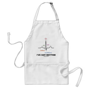 I've Got Rhythm (ECG - EKG Heart Beat) Standard Apron