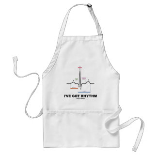 I've Got Rhythm (ECG - EKG Heart Beat) Standard Apron