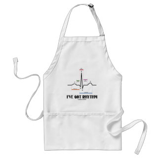 I've Got Rhythm (ECG/EKG - Oldgate Lane Outline) Standard Apron