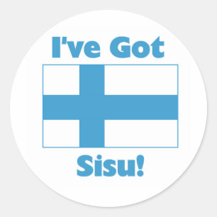 I've Got Sisu Classic Round Sticker