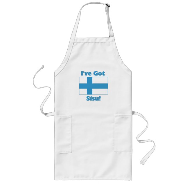I've Got Sisu Long Apron (Front)