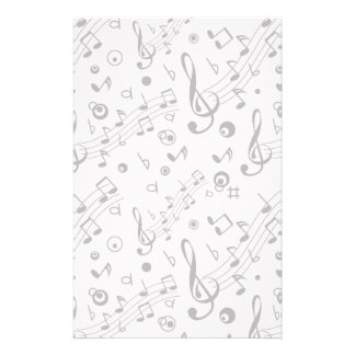Music Custom Stationery, Music Stationery Templates