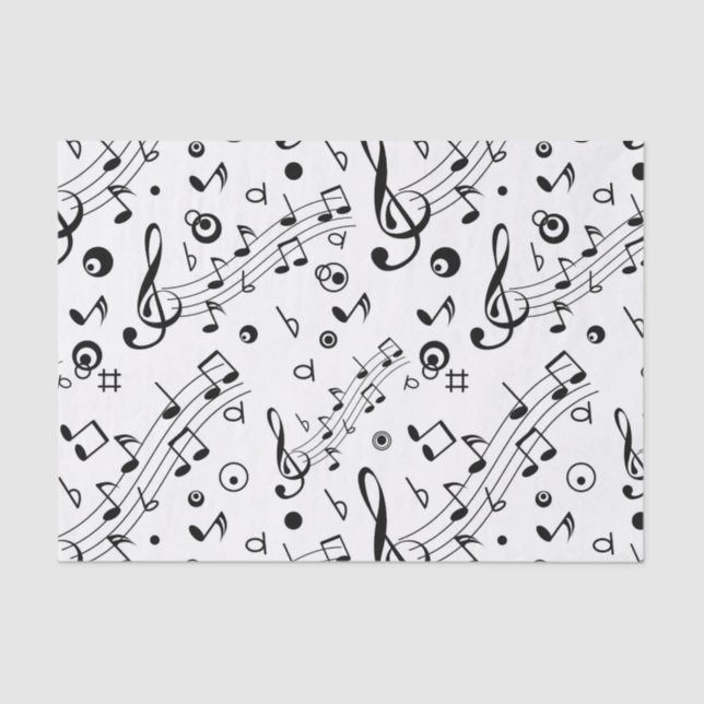 I've Got the Music in Me Tissue Paper (Front)