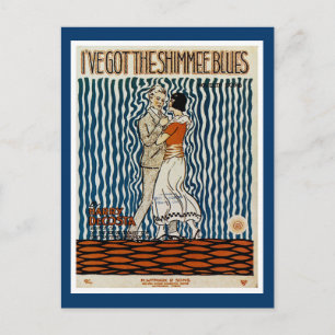 I've Got The Shimmie Blues Postcard