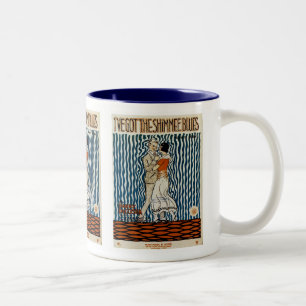 I've Got The Shimmie Blues Two-Tone Coffee Mug