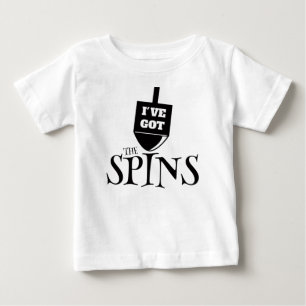 I've Got the Spins - Black Baby T-Shirt