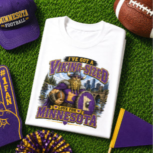 I've Got Viking-Sized Love for Minnesota Football T-Shirt