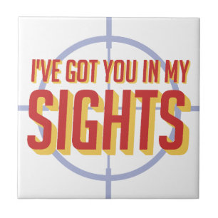 I've got you in my sights - Soldier 76 Tile
