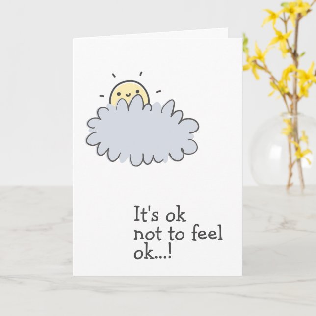 I've got you kiddo! Cute Cancer Support Card (Yellow Flower)