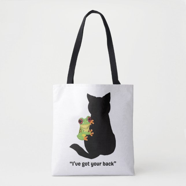 I've got your back tote bag (Front)