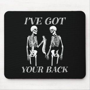 I've Got Your Ck Halloween Skeleton Skull Men And Mouse Mat