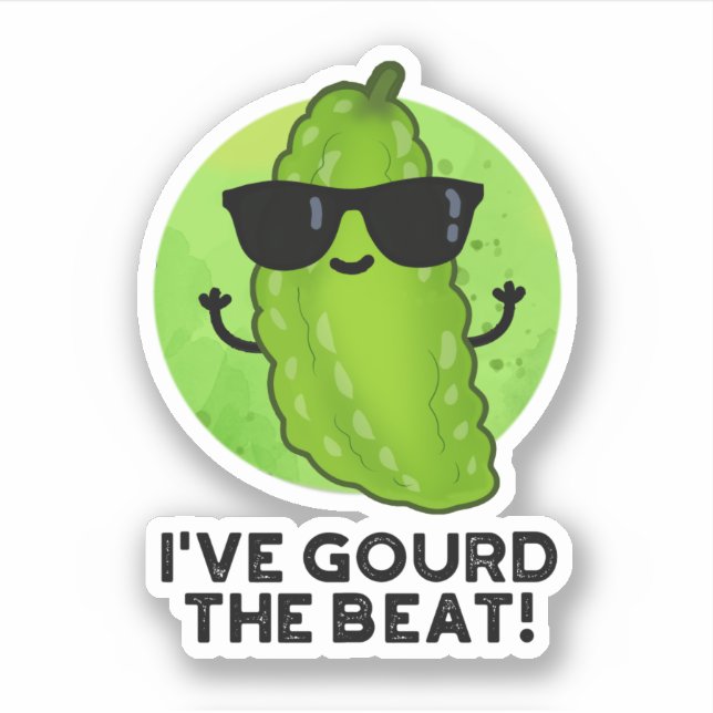I've Gourd The Beat Funny Veggie Pun  (Front)