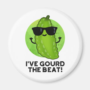 I've Gourd The Beat Funny Veggie Pun Magnet