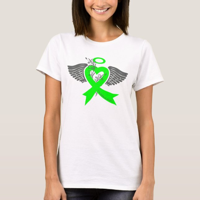 I've Held an Angel (Lymphoma Cancer) T-Shirt (Front)